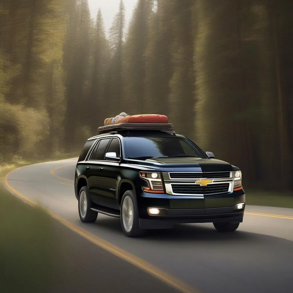 Chevrolet Tahoe family road trip