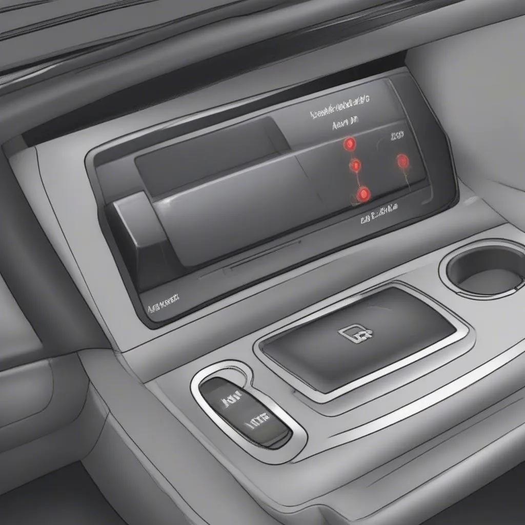 Citroen C5 2005 OBD Socket Location Under the Dashboard