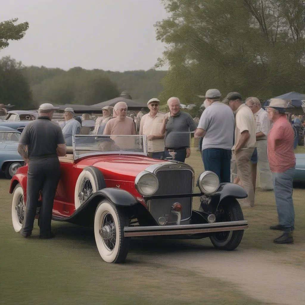 classic-car-enthusiasts-gathering