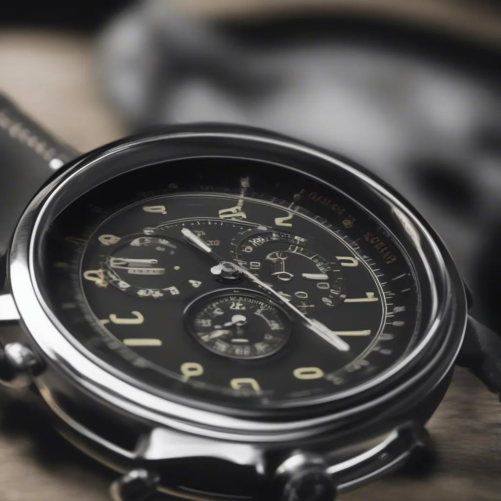 Chronograph with Tachymeter