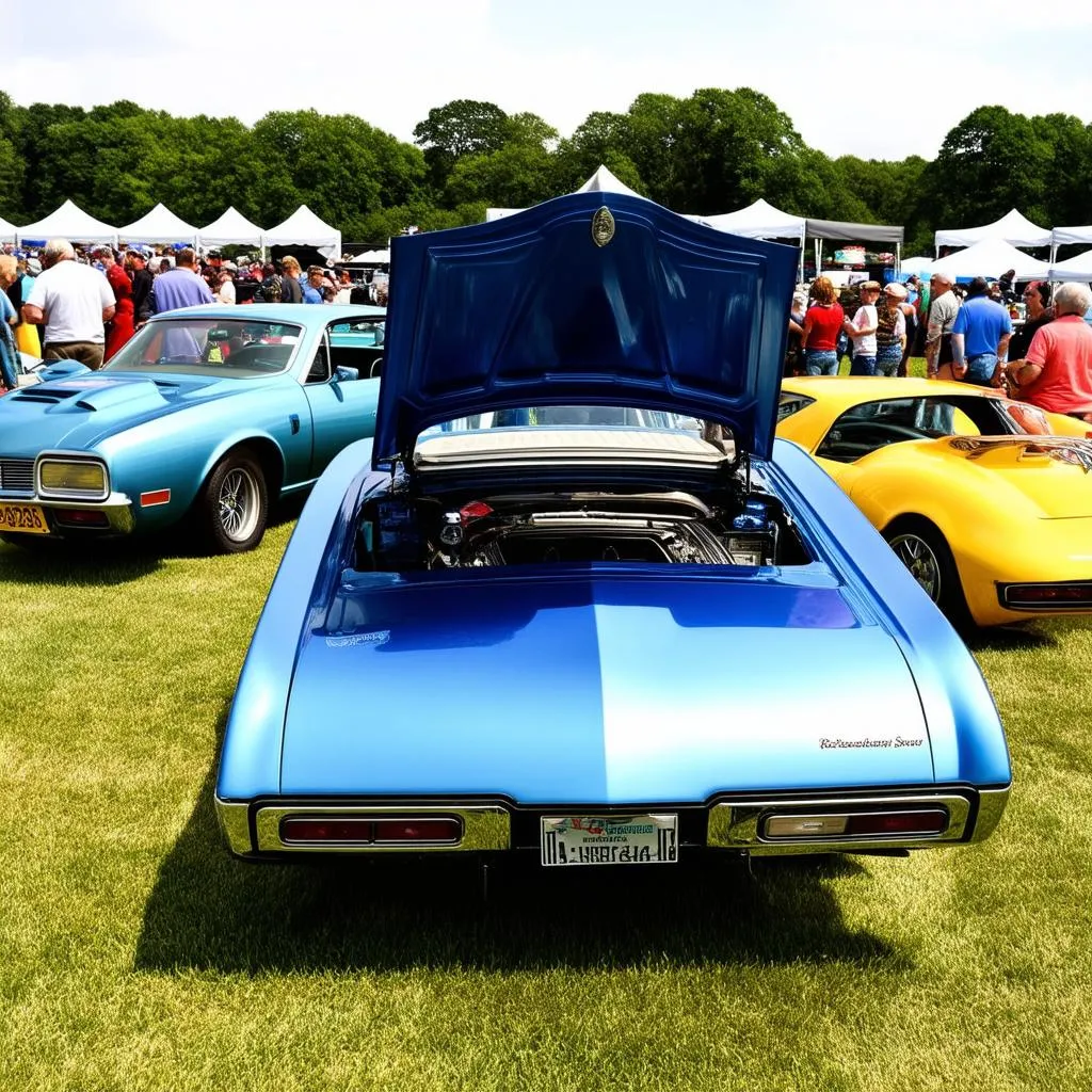 Classic Cars at a Moonshiners Show