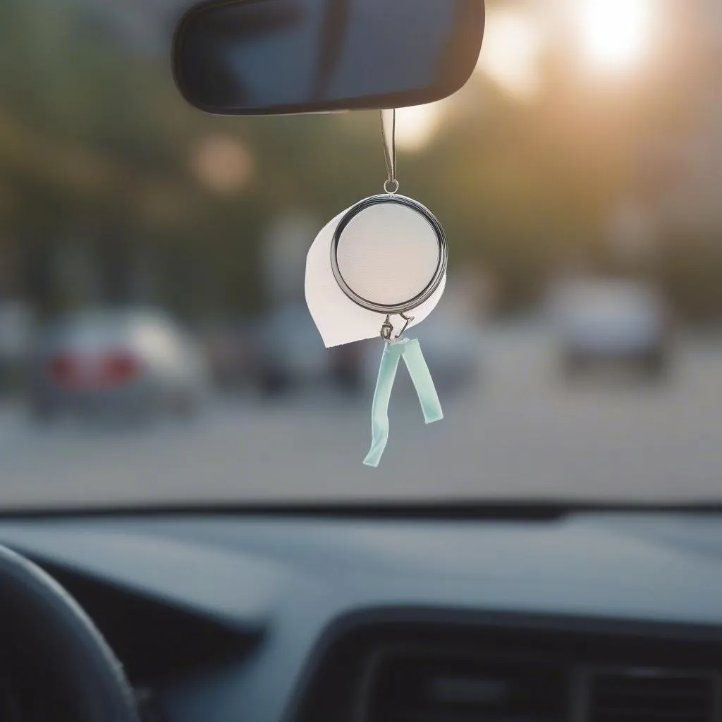 Clean car air freshener