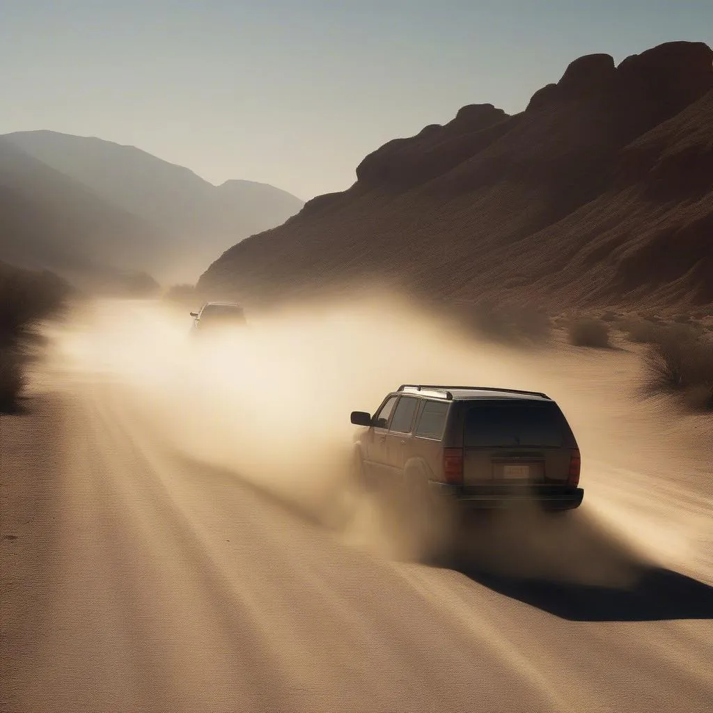 Coachella car accident due to desert road conditions