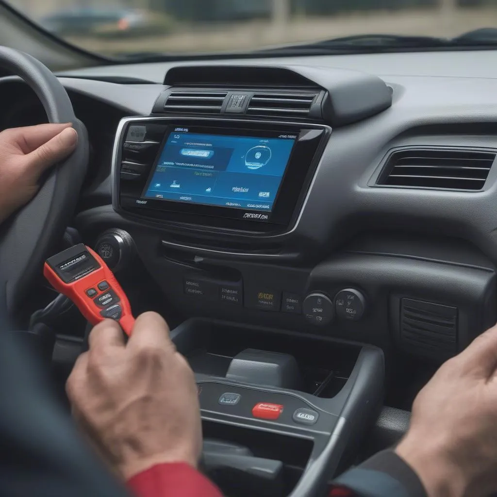 OBD scanner on CR-V