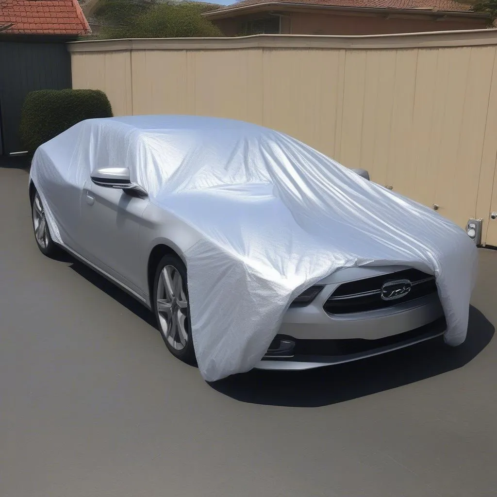 Custom vinyl car cover