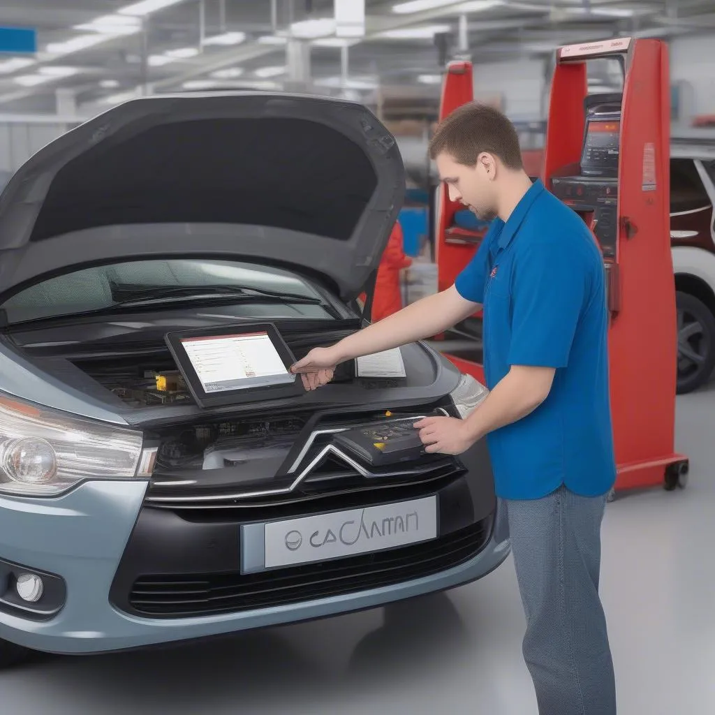 Citroen C4 2010 Diagnostic Scanner