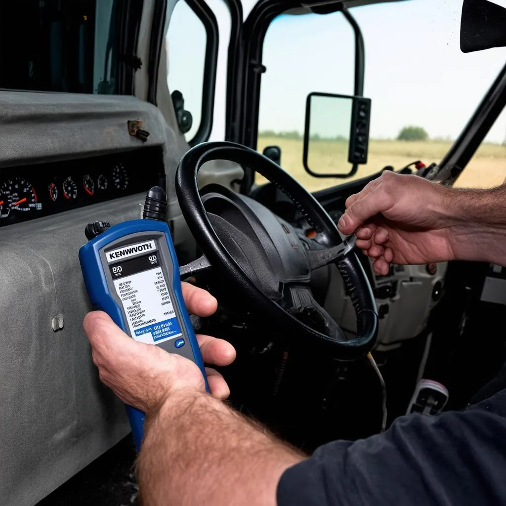 Using a Dealer Scanner on a Kenworth T2000