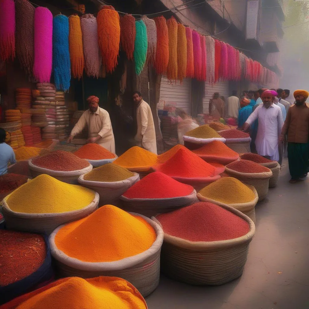 Spice Market in Old Delhi