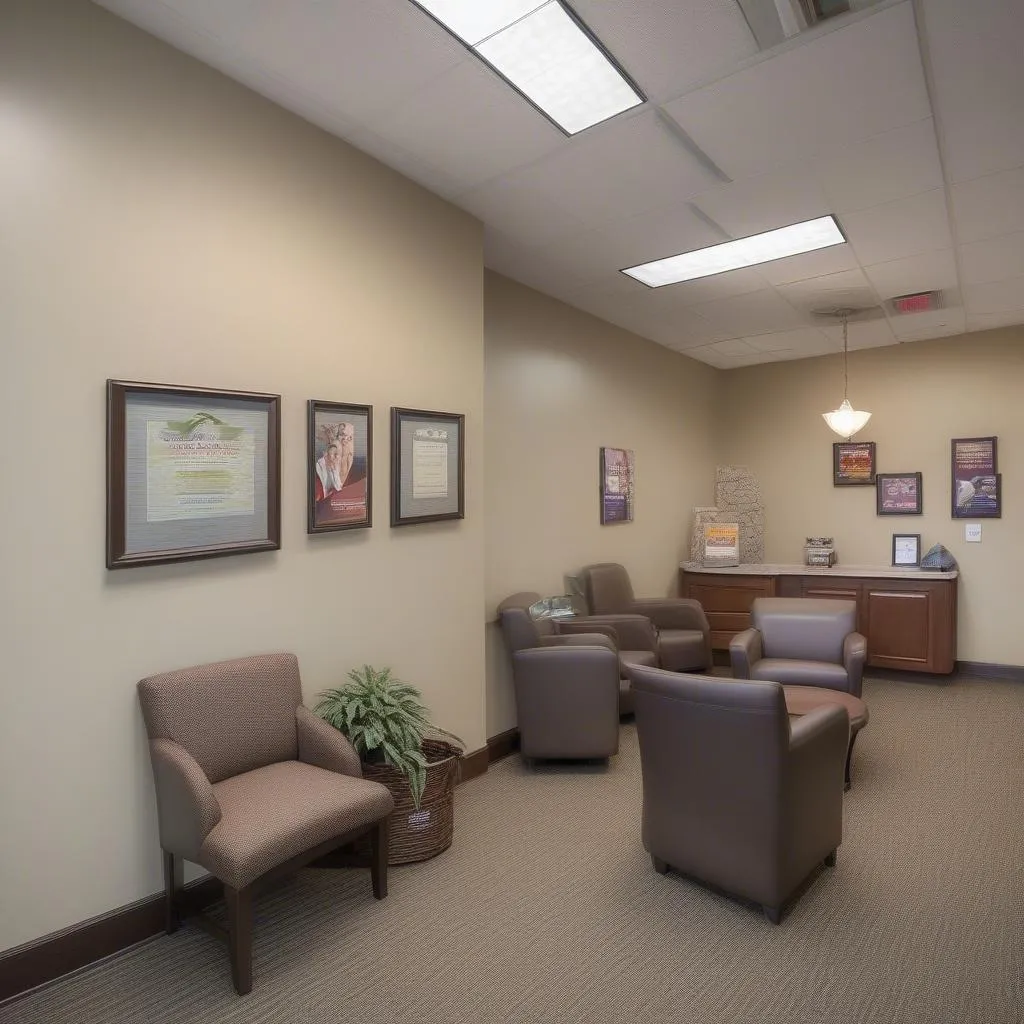 Indian Trail Dental Care Waiting Room