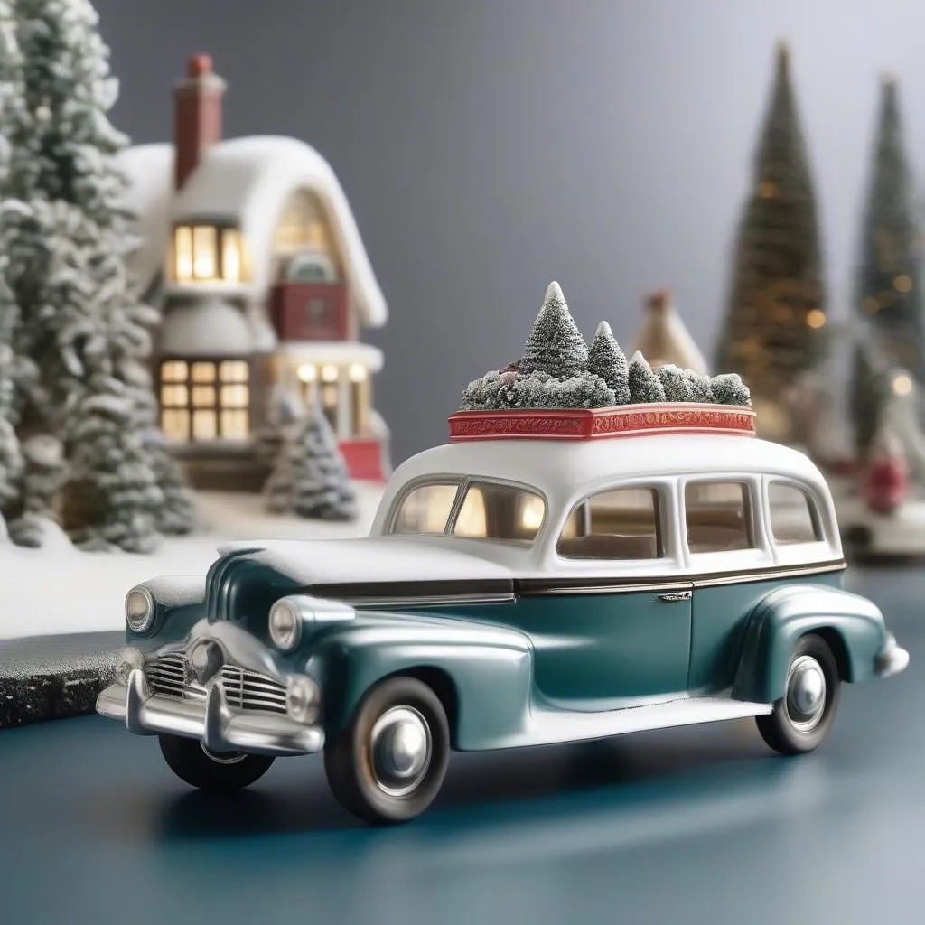 Dept 56 Snow Village Cars: A Collector’s Delight and a Journey to Winter Wonderland