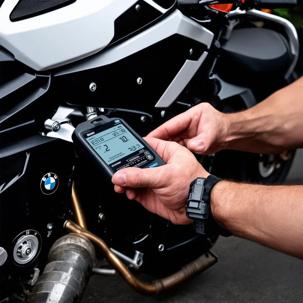 Diagnostics tool for BMW R NineT