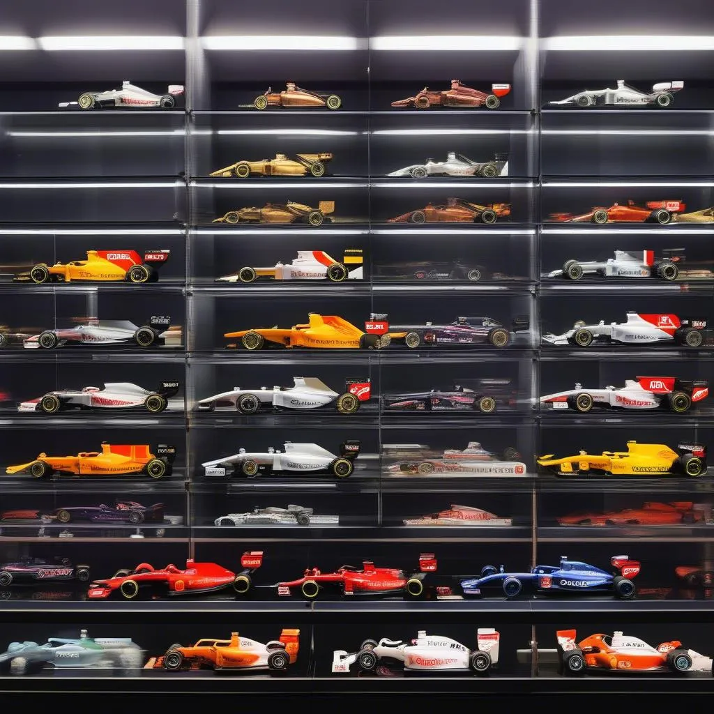 Diecast F1 Car Collection