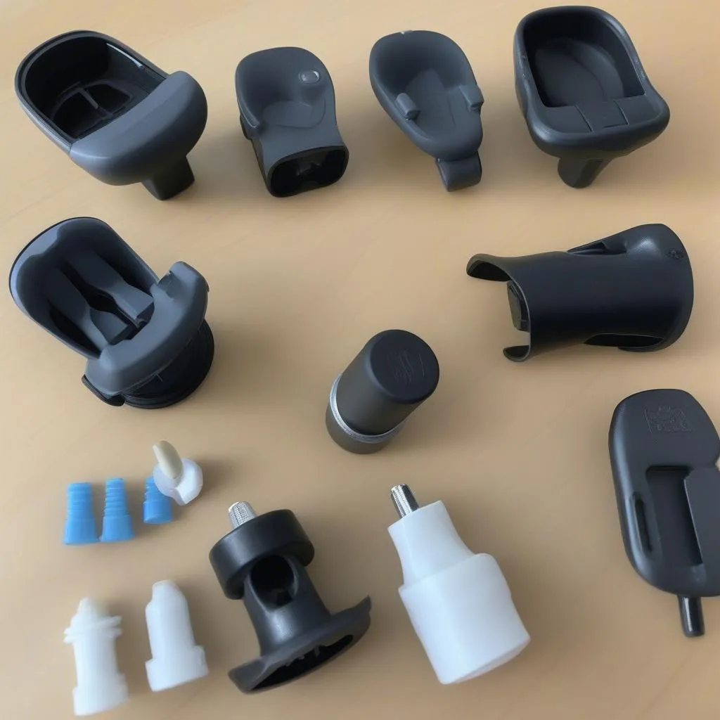 Different types of car seat adapters