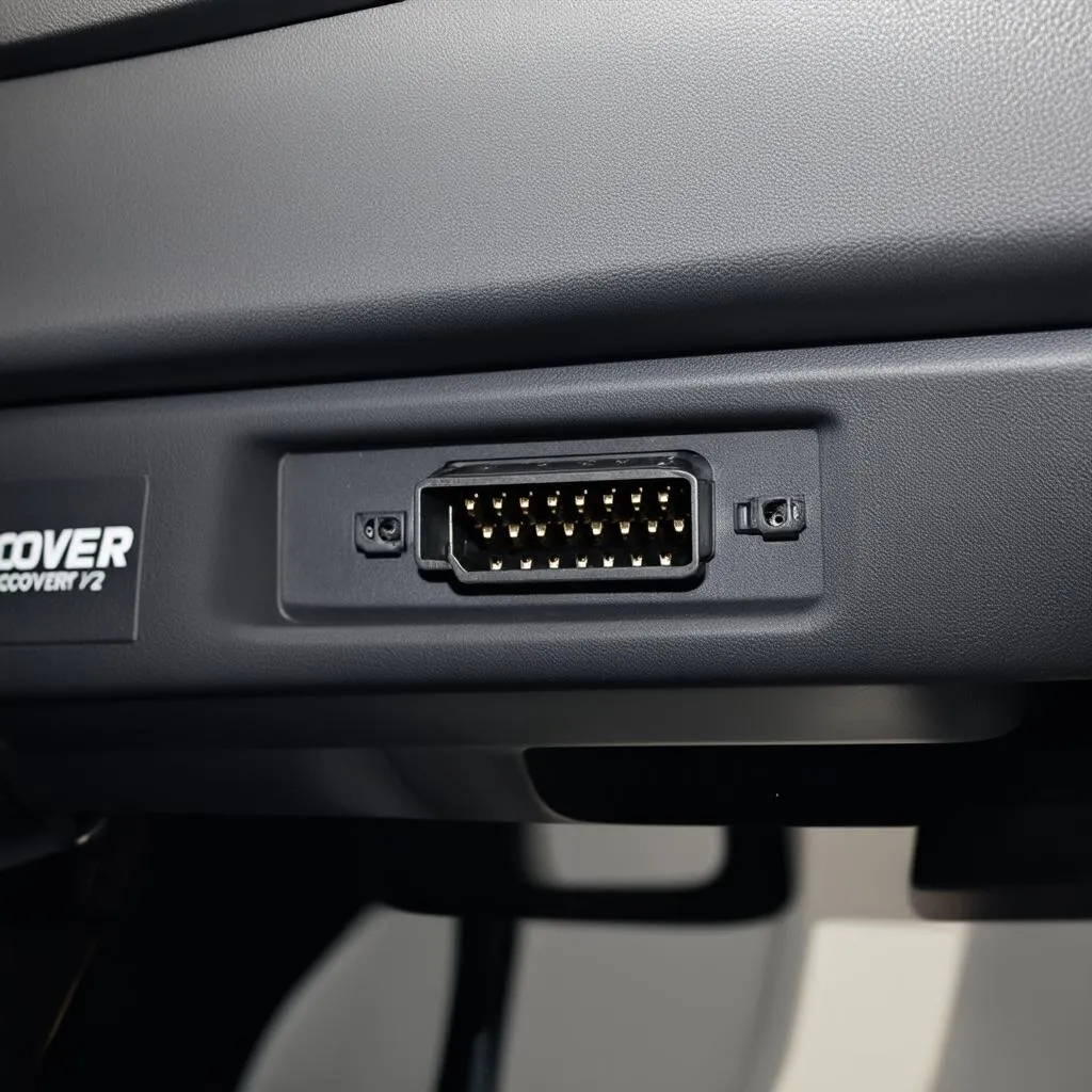 OBD Port on a Land Rover Discovery 2