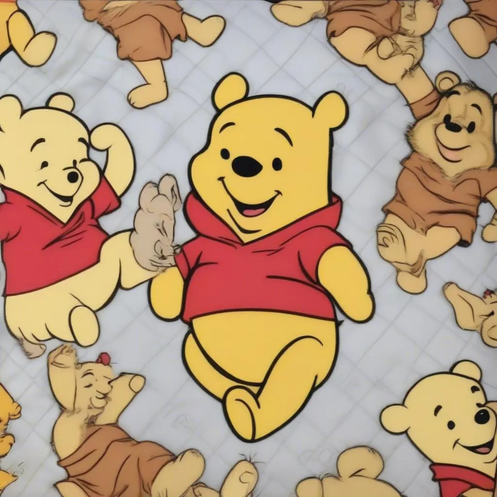 Winnie the Pooh Car Seat Cover