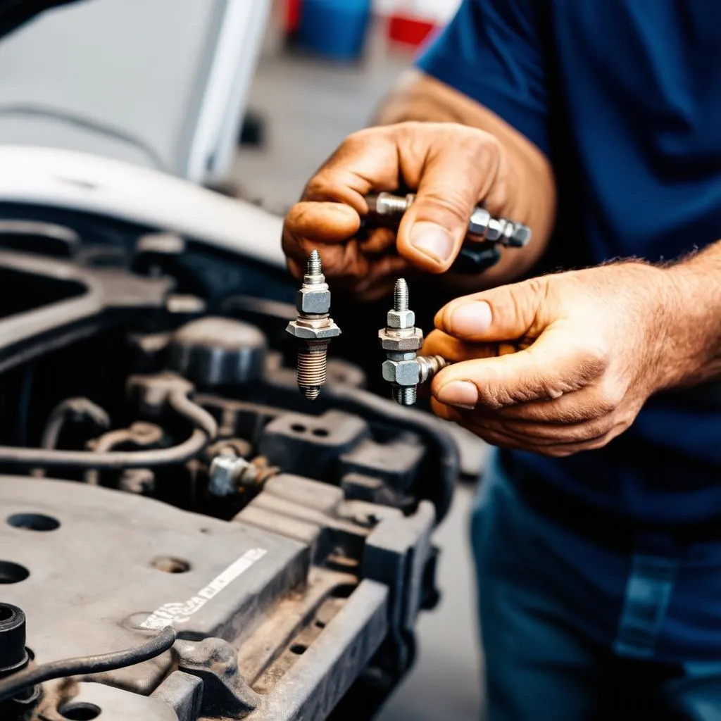 Dodge Spark Plug Inspection