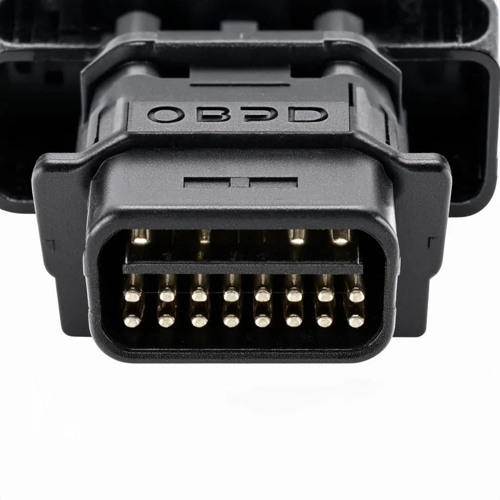 Dodge Ram OBD Port Close Up