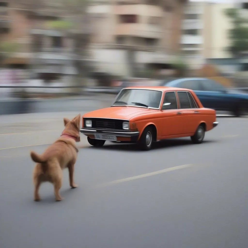 Hilarious Dog Barking Car Horn