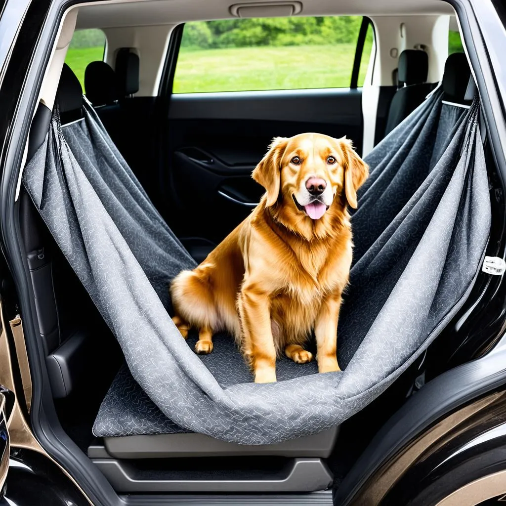 Dog car seat cover