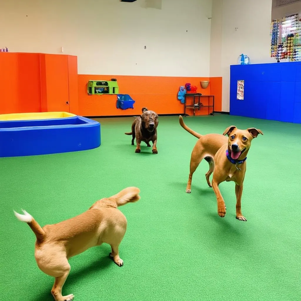 Dog Daycare Indoor Play