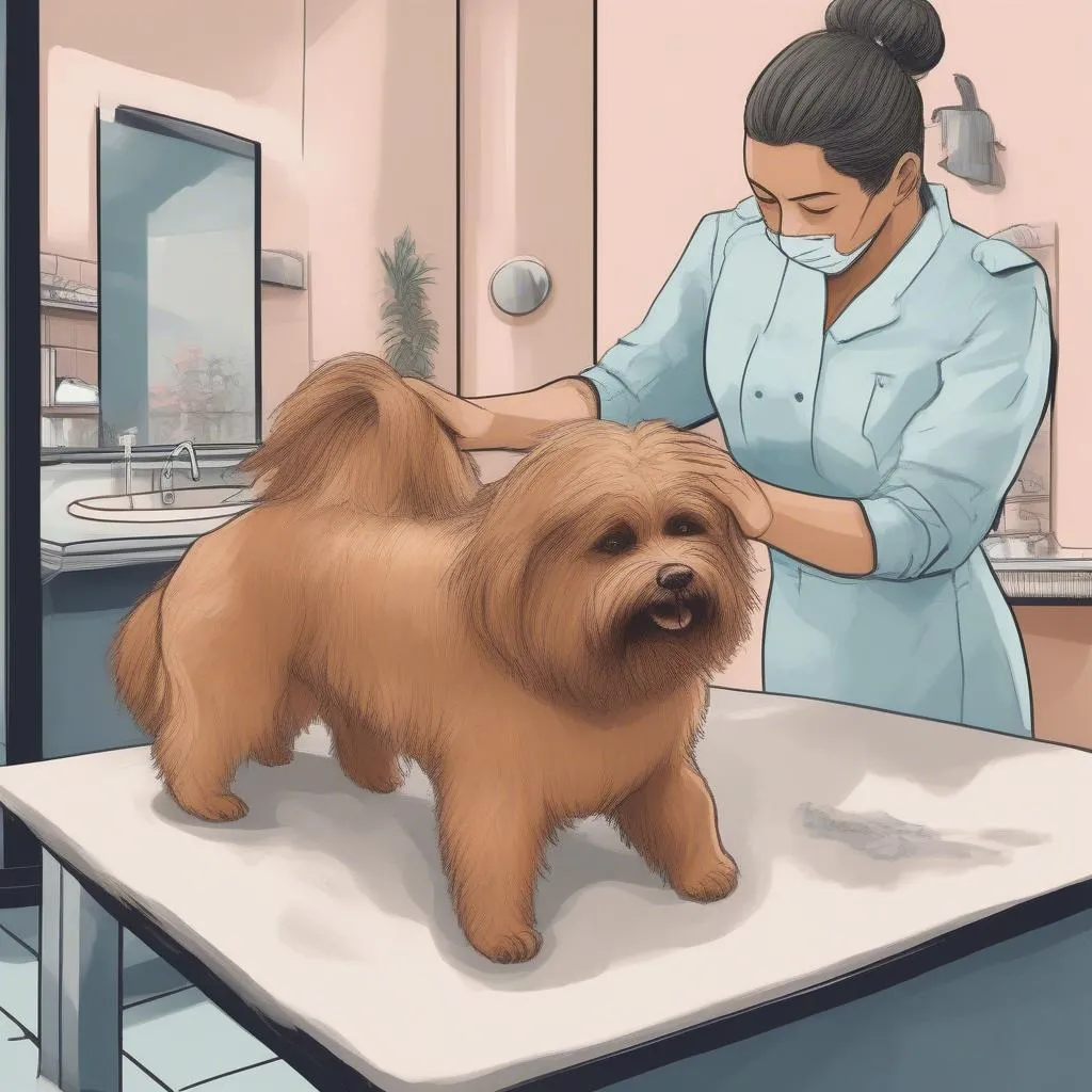 dog grooming salon