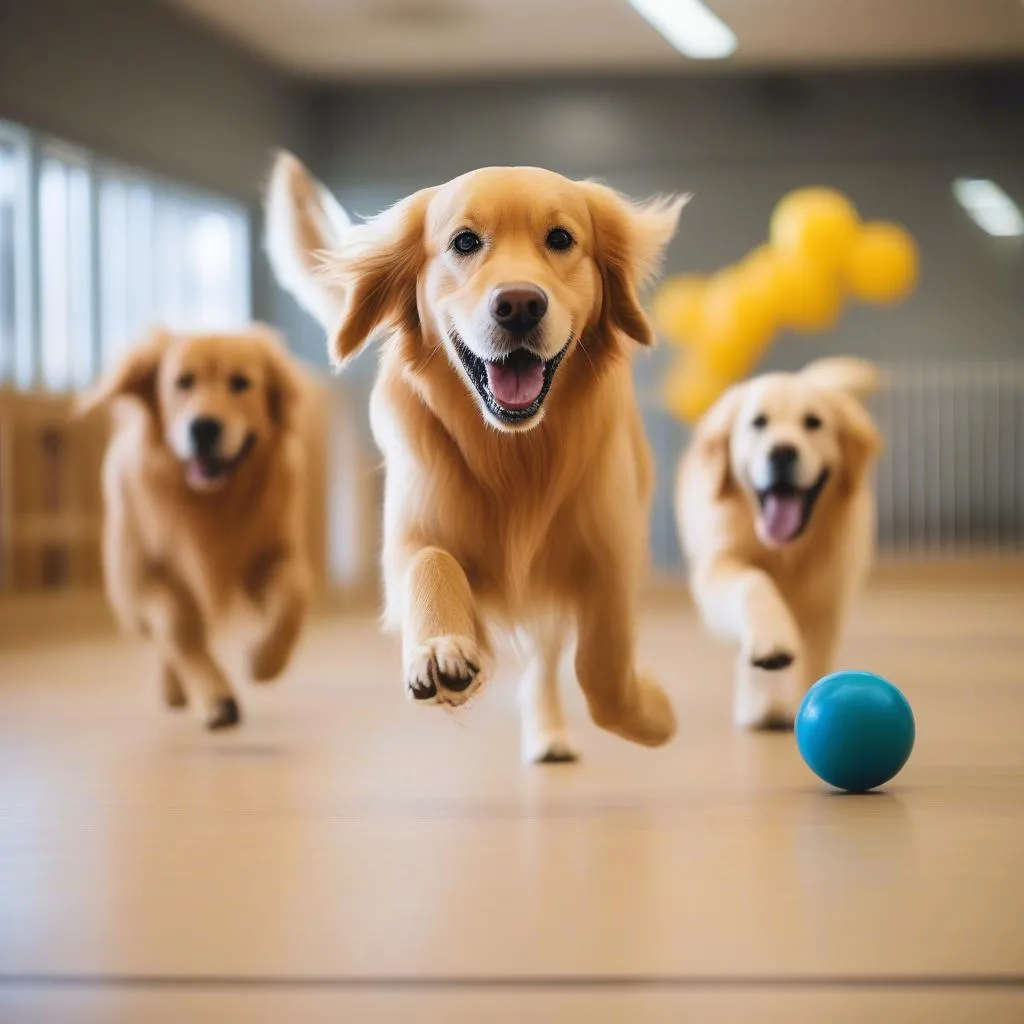 Doggy Daycare Playtime