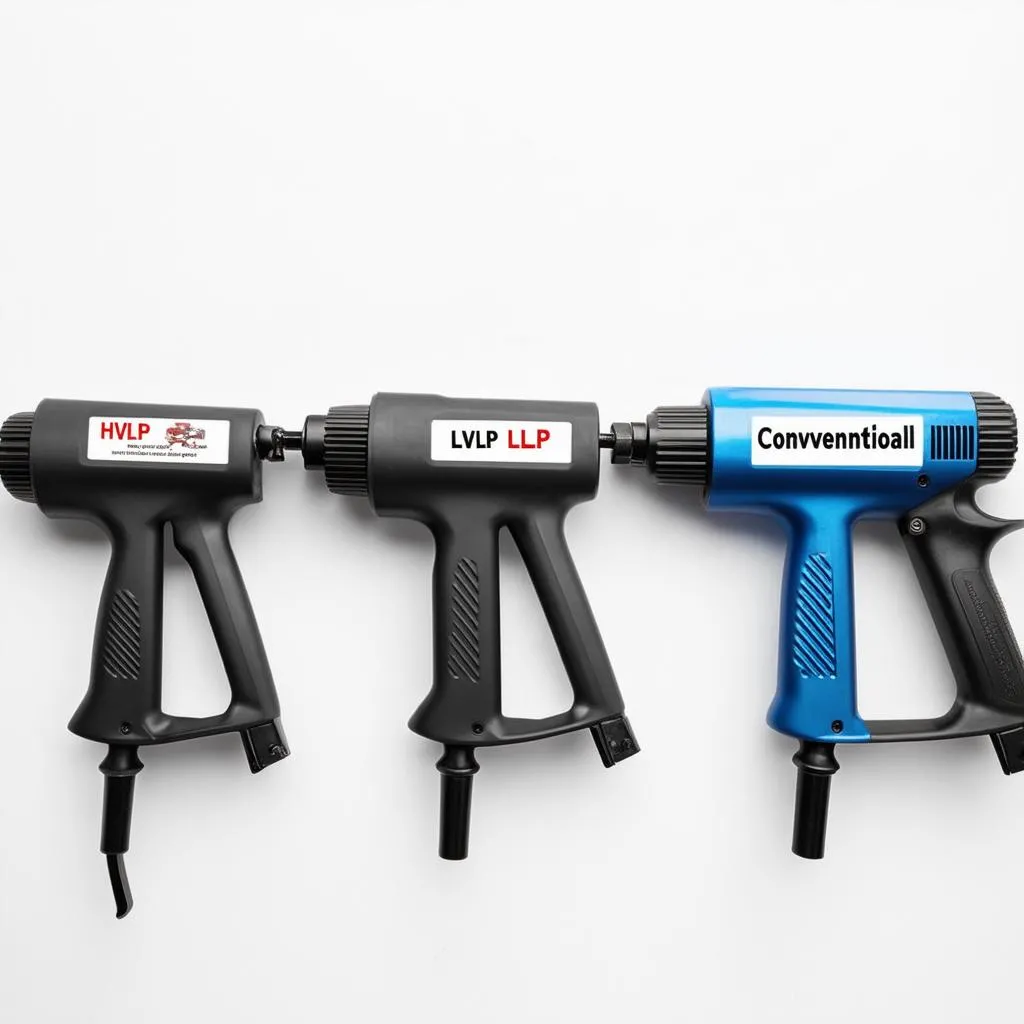 Types of Electric Car Paint Guns