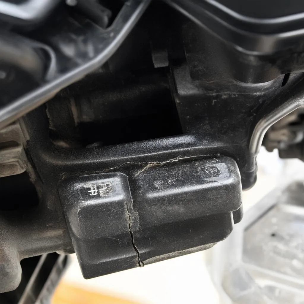 worn engine mount