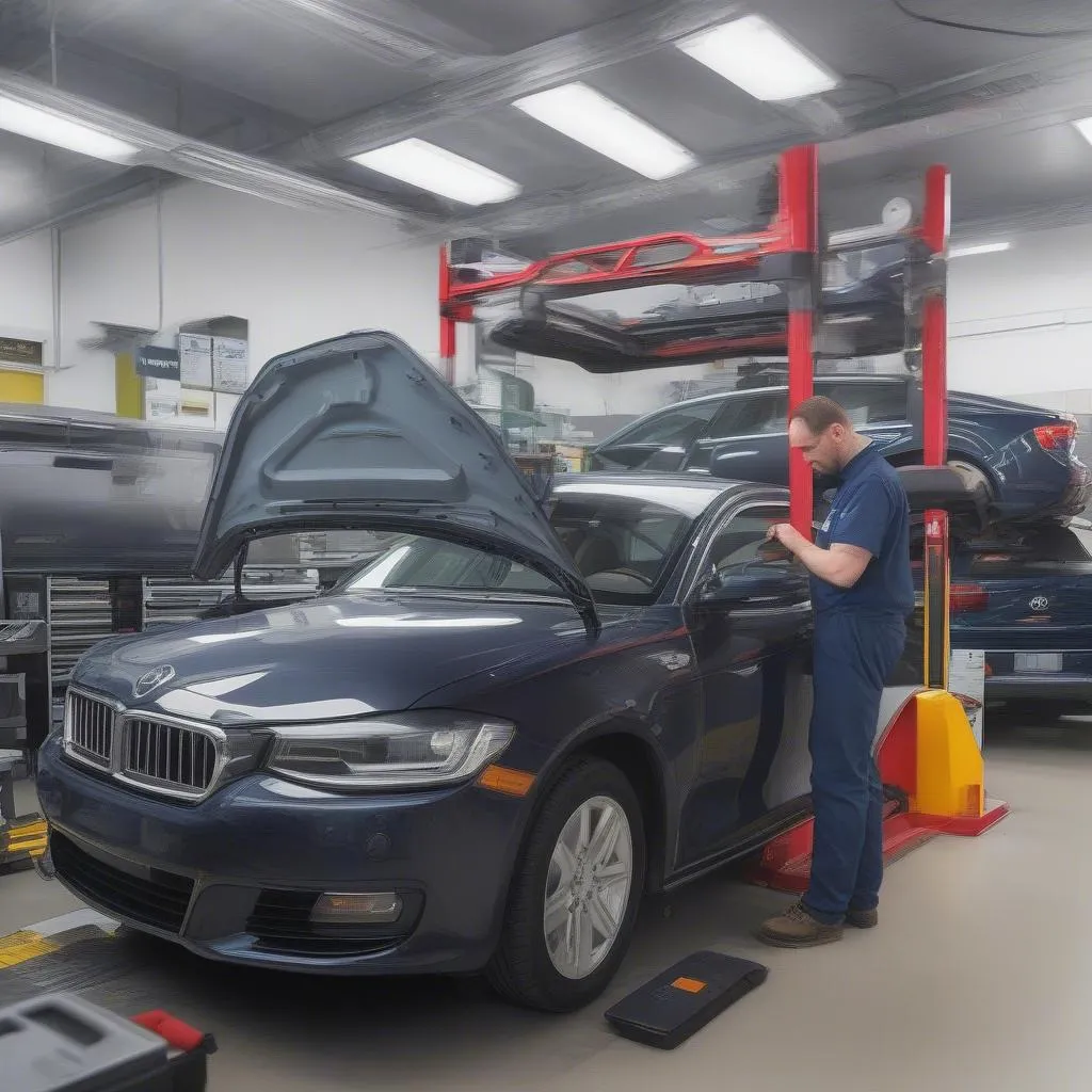 European Car Diagnostics at Monarch Car Sales