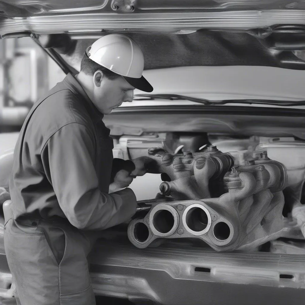 Exhaust Manifold Inspection