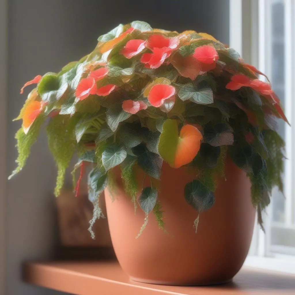 Eyelash Begonia Plant