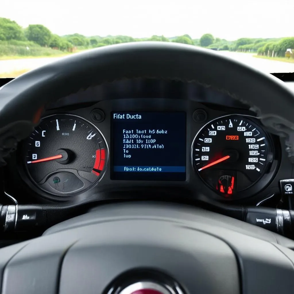 Fiat Ducato OBD Codes Dashboard