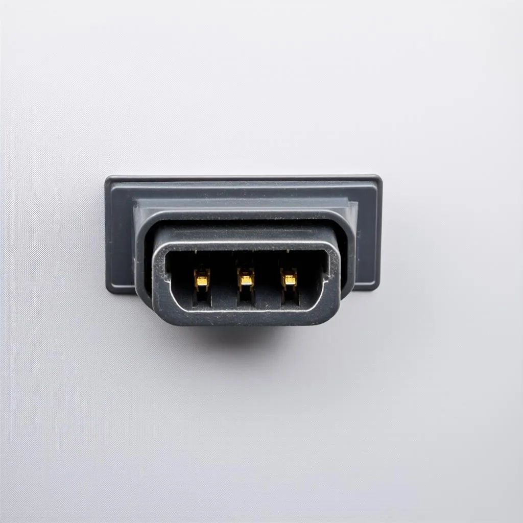 Fiat Ducato OBD Port Closeup