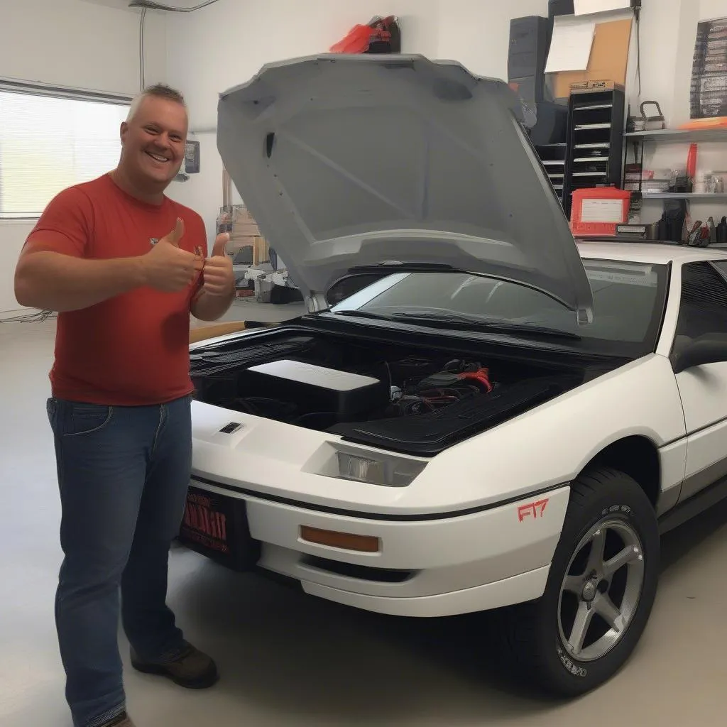 Happy Fiero owner