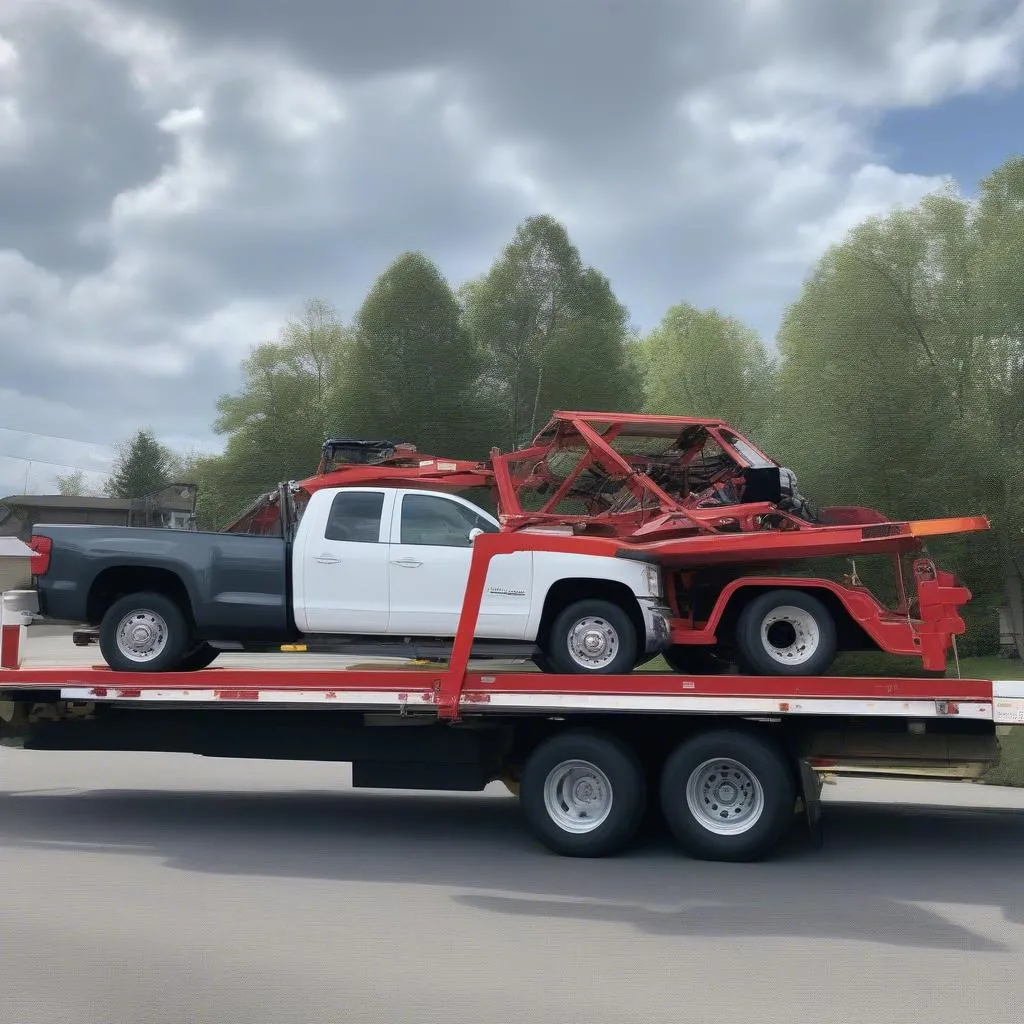 Flatbed Towing: Safe Transport for Vehicles with Passengers