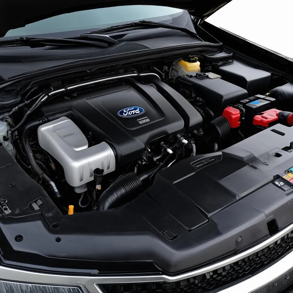 Ford Explorer Engine Bay