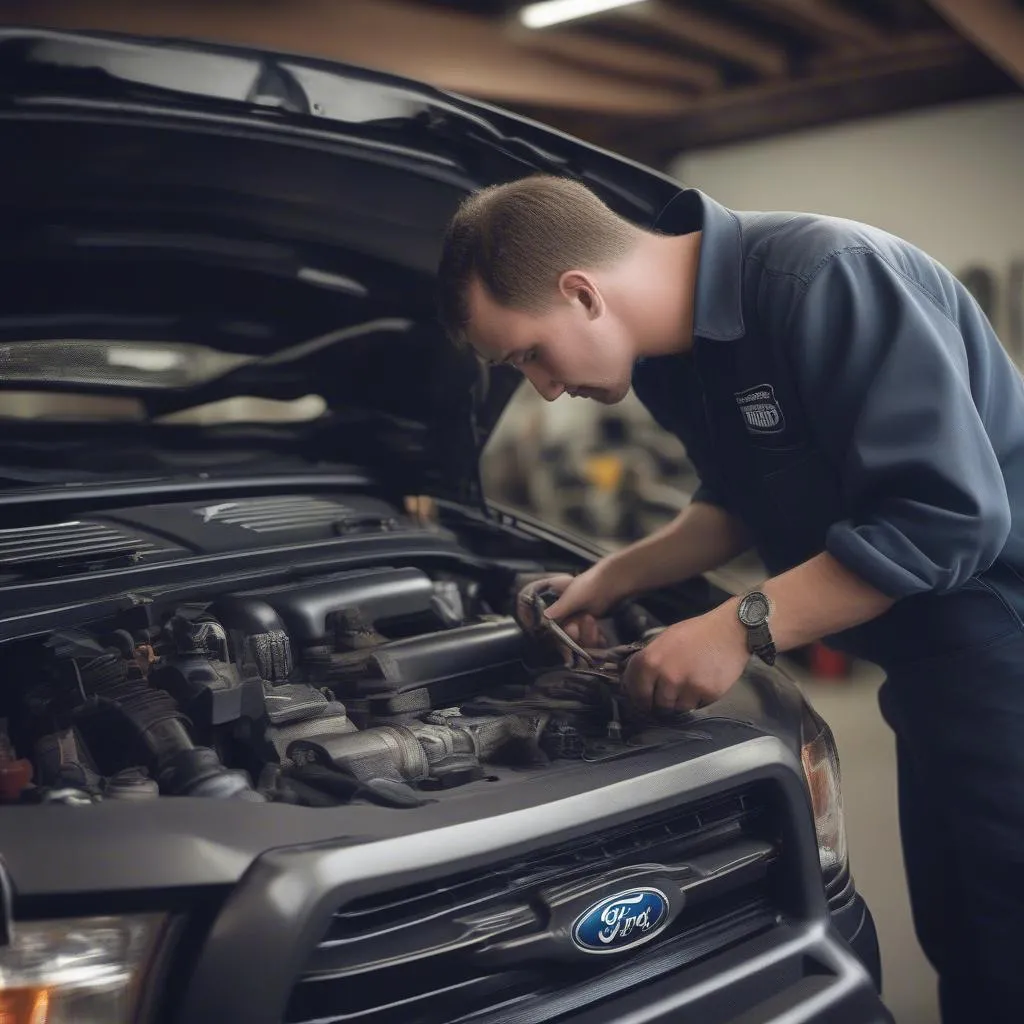 Ford F-150 Mechanic Repair