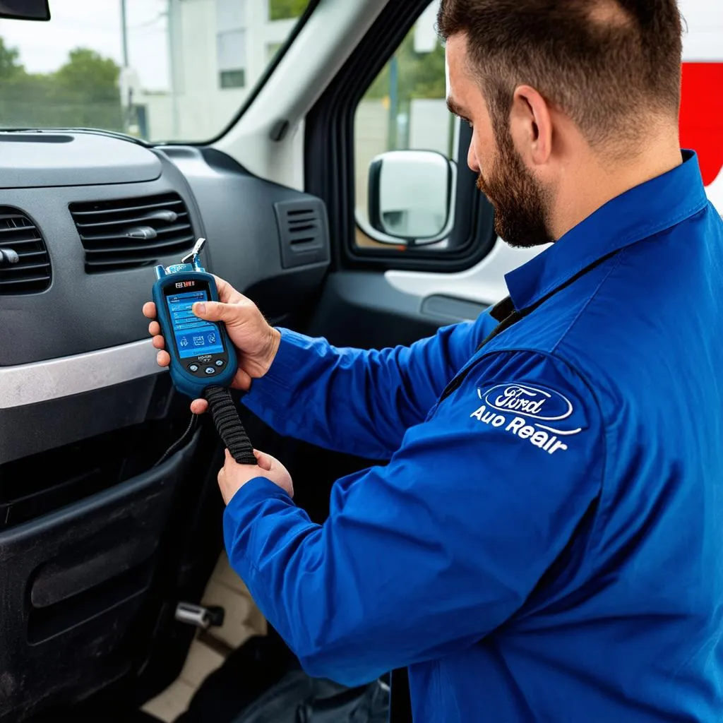 Using an OBD Scanner on a Ford Transit