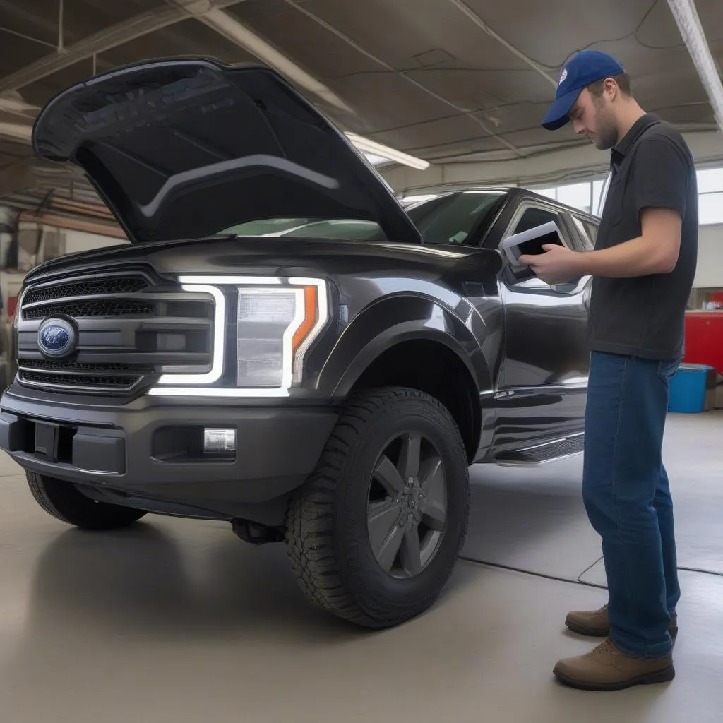 Ford F-150 OBD2 Inspection