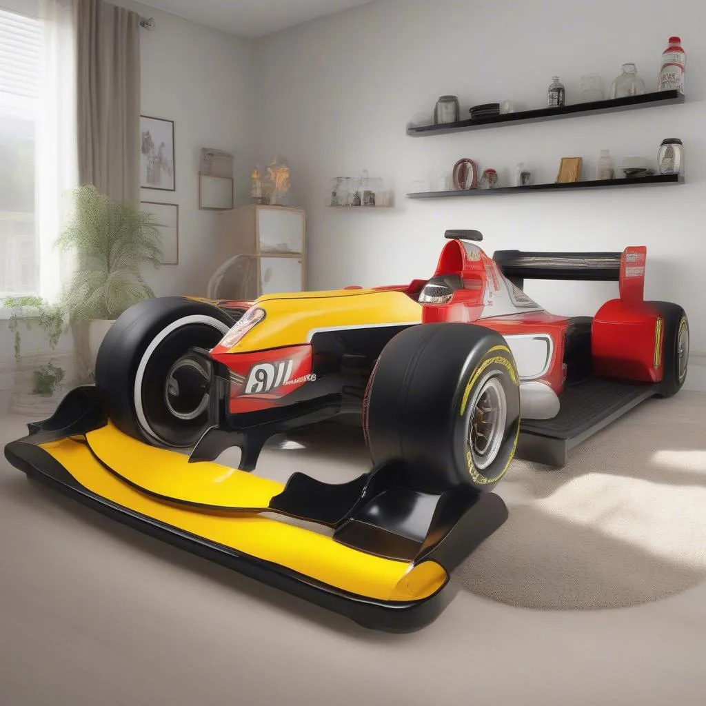 Formula 1 Car Bed Realistic Replica