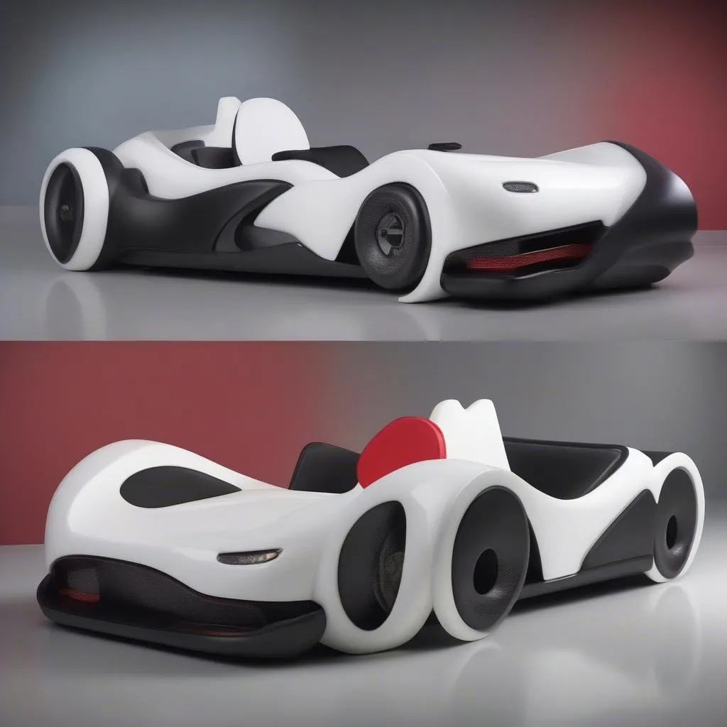 Formula 1 Car Bed Stylized Design