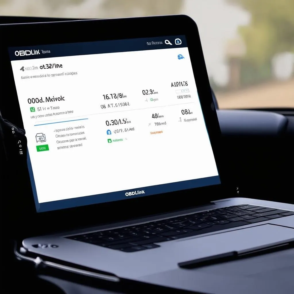 FORScan OBDLink Dashboard