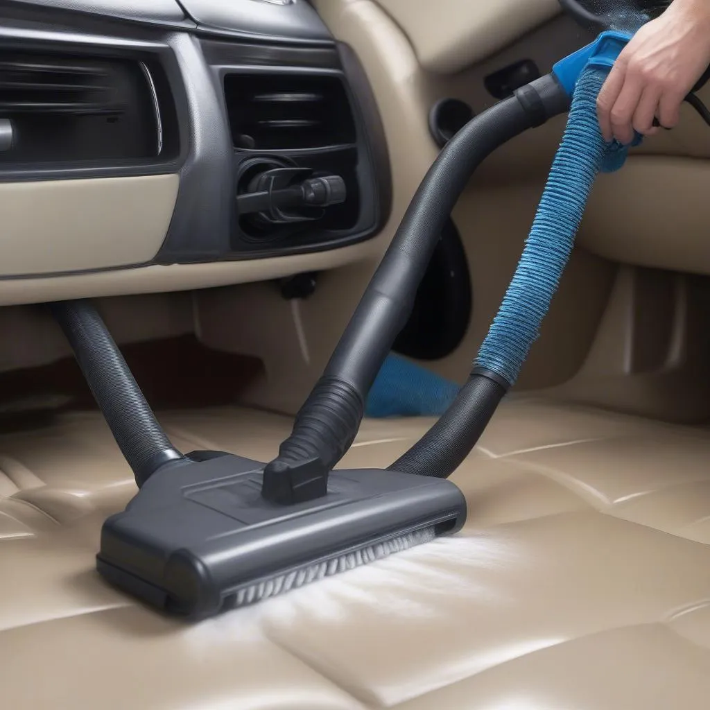 Free Car Wash Vacuum Used for Cleaning Car Interior