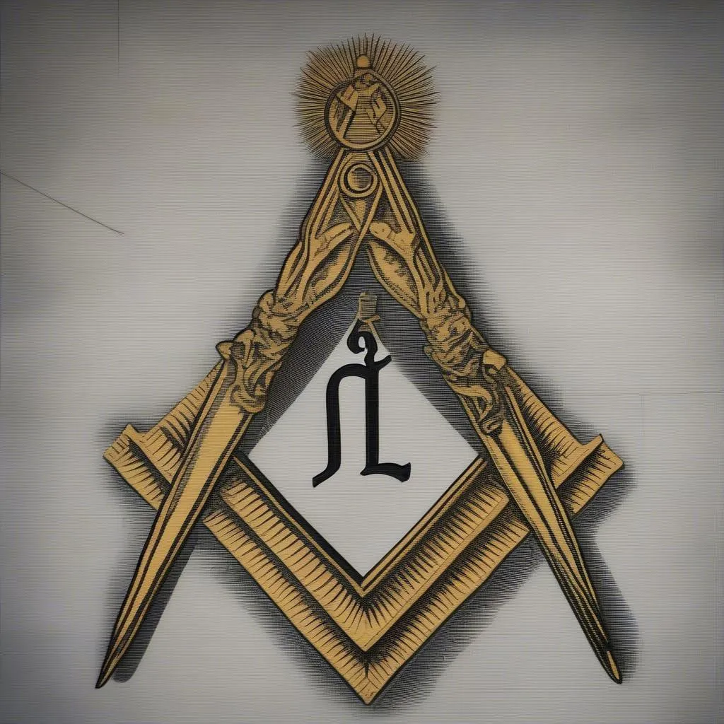 Freemason symbol