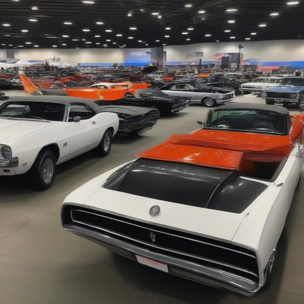 Variety of Cars at the Fresno Auto Car Show