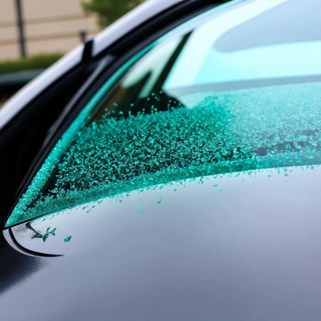 Unraveling the Mystery of White Paint Dots on Your Car Windshield