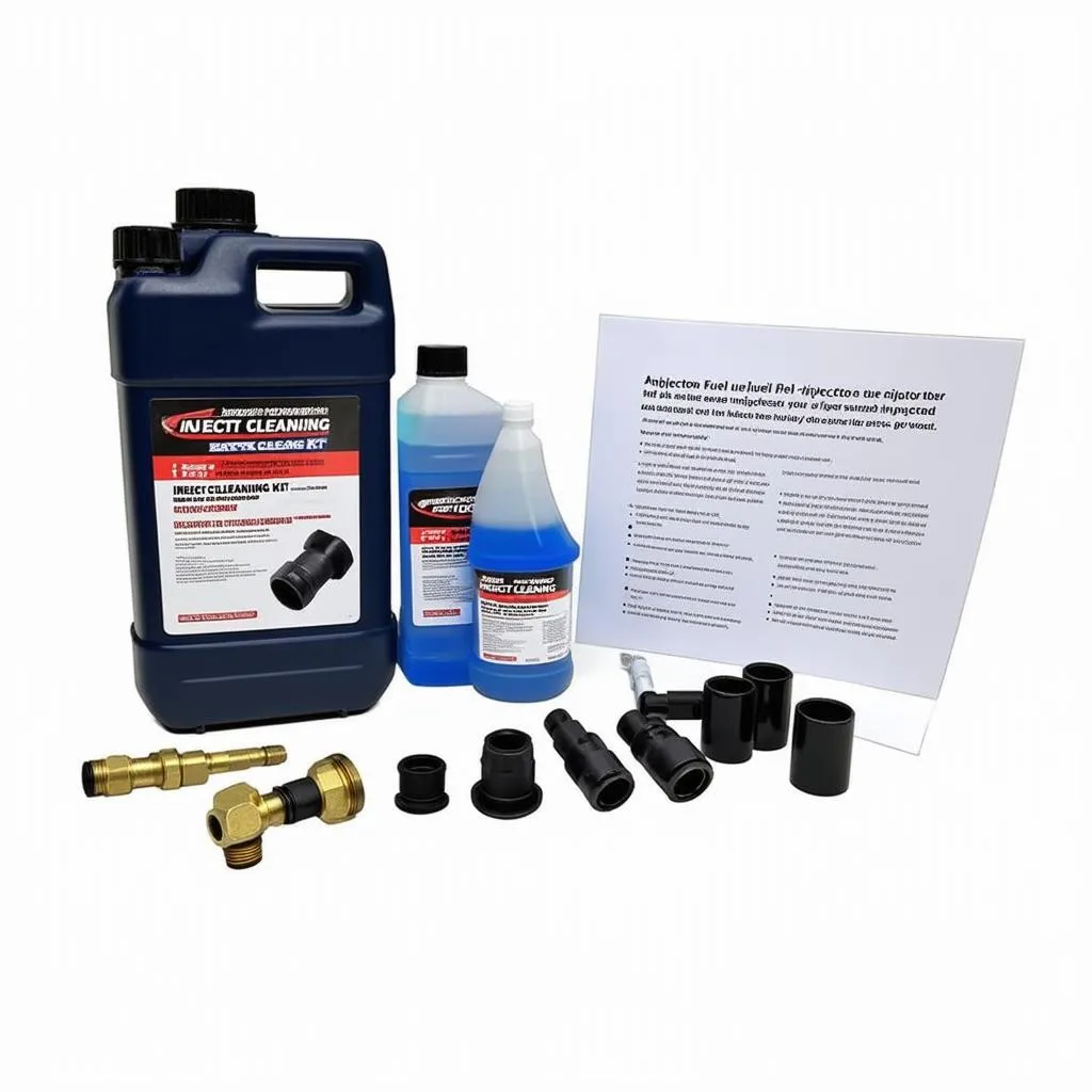 Fuel injector cleaning kit