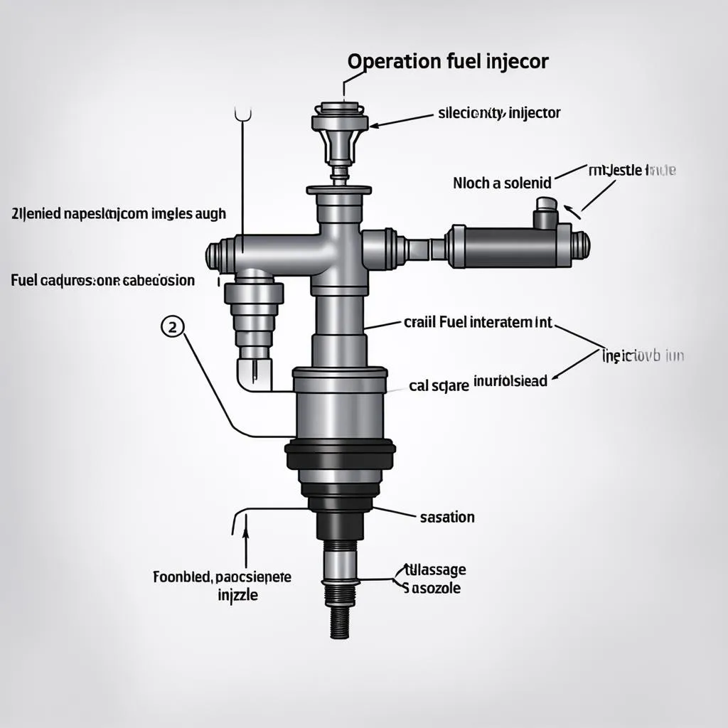 Fuel injector diagram