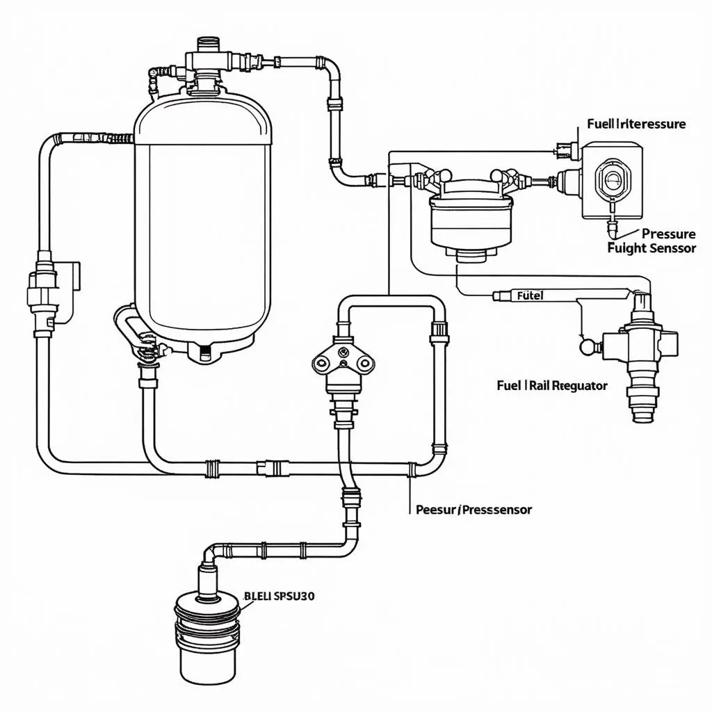 Fuel system diagram