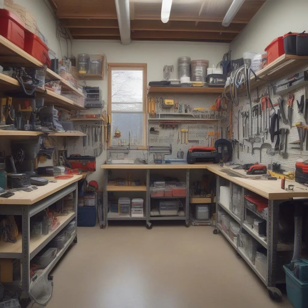 2 Car Garage Shop: Your Dream Workshop Comes True